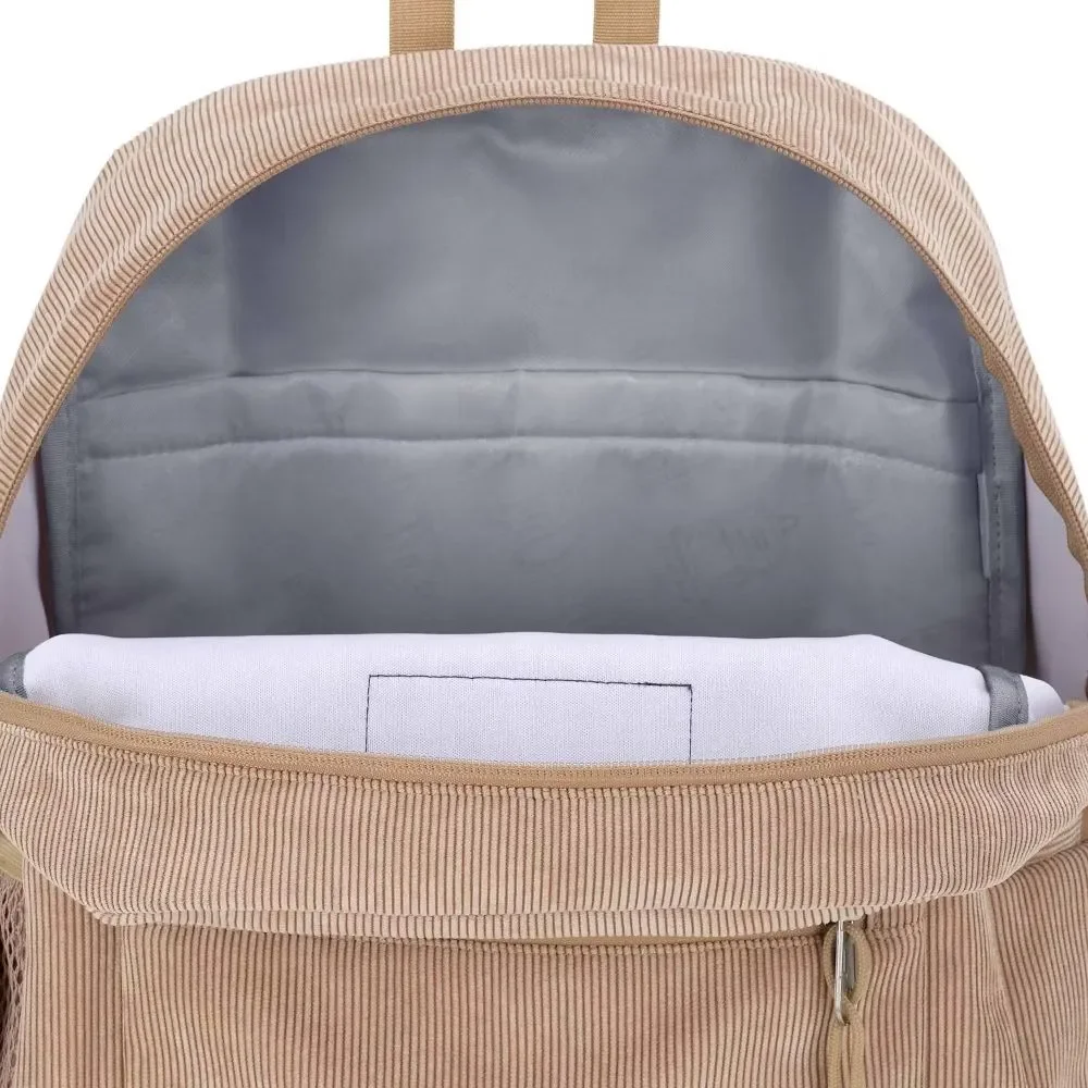 JanSport Cross Town Plus Remix Backpack - Travertine Pink - Laptop Sleeve NWT